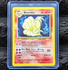 Pokemon TCG Ninetales 12/102 Base Set Holo Rare Unlimited English 1999 80HP