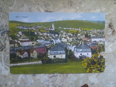AK Aue Erzgebirge Totale Schlema Schneeberg Lauter Schwarzenberg Beierfeld 1930