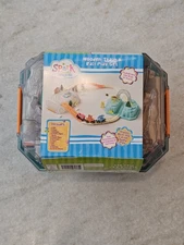 Spark Create Imagine Wood Train Railroad Set, Baby and Toddler Toys, Ages 3+