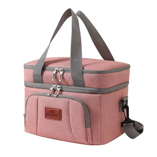 Multifunctional Double Layers Tote Cooler Lunch Bags for Women Men Large Capacit - Picture 10 of 21