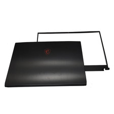 New Top LCD Back Cover Front Bezel For MSI GF75 MS-17F1 MS-17F5 3077F1A211 Black