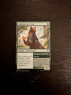 Studious First-Year Secrets of Strixhaven Common