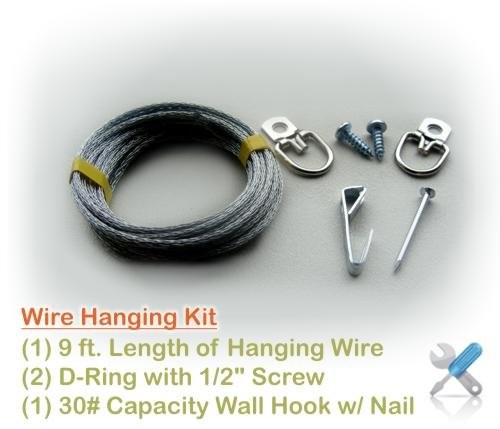 Craig Frames 7171610BK Wood Grain Finish 18x22 Picture/Poster Frame, 0 - View #6