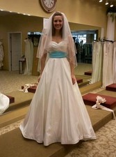 White Mori Lee Voyage Wedding Dress by Madeline Gardner