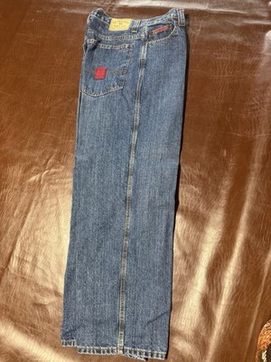 U.S. Polo Assn. Men's  Wash Blue Denim Straight Fit Jeans 5-Pocket Logo vintage