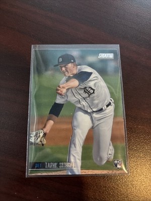 スポーツ選手 Tarik Sukubal RC Auto /99 2021 Topps Stadium Club #99 Tarik Skubal RC Detroit Tigers Rookie