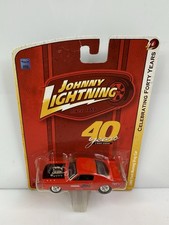 Johnny Lightning Celebrating Forty Years 1965 Ford Mustang Drag Car Red Htf