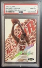 1997-98 Fleer Ultra Michael Jordan PSA 8 NM-MT Ultrabilities All-Star Card #1 AS