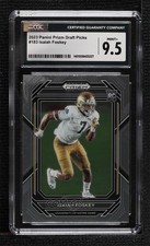 2023 Panini Prizm Draft Picks Isaiah Foskey #183 CGC 9.5 Mint+ 1i0n