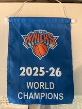 2025 2026 New York Knicks NBA Champions Banner Night SGA 10/20/26