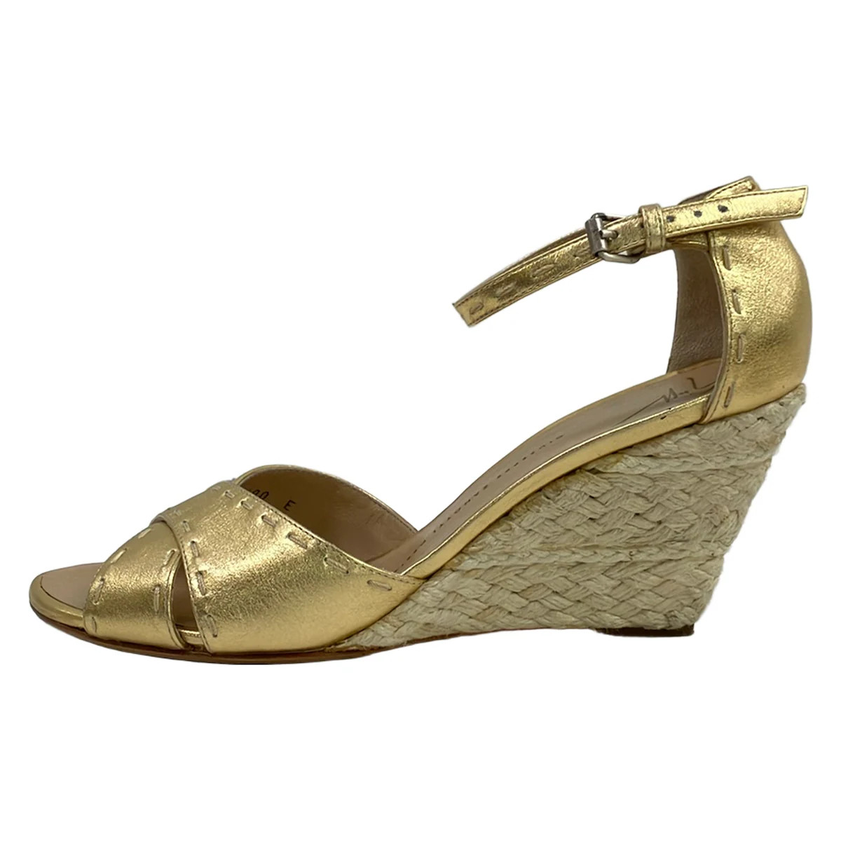 giuseppe zanotti Gold Leather Women's Sandals