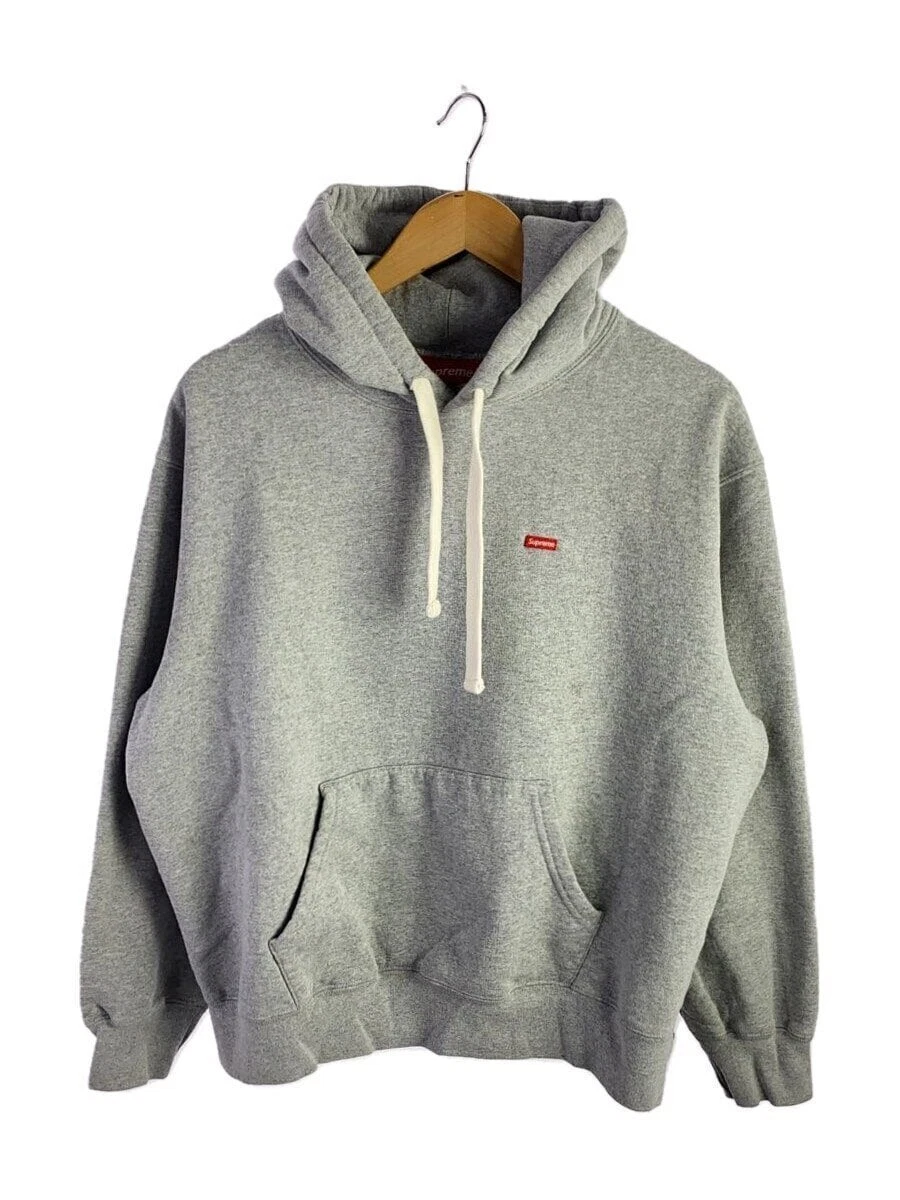Sweat à capuche Supreme gris M occasion