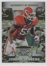 2016 Panini Prizm Collegiate Draft Picks Camo /199 Jordan Jenkins #184 11pj