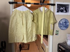 Vintange Women's Set 3pc, Skirt, Top And Belt 1950