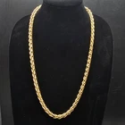 Monet Byzantine Gold Tone Chain Necklace Vintage Costume Jewelry