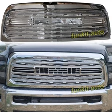 Front Grille For 2010-2018 Dodge Ram 2500 3500 Limited Style W/Letters Chrome