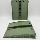 1984 GI Joe Bridge Layer Tank Ramp Pair M3614-2-2 Mobile Support Vehicle Part DE