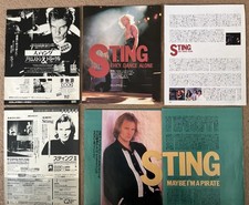 Sting - The Police Japanese Clippings