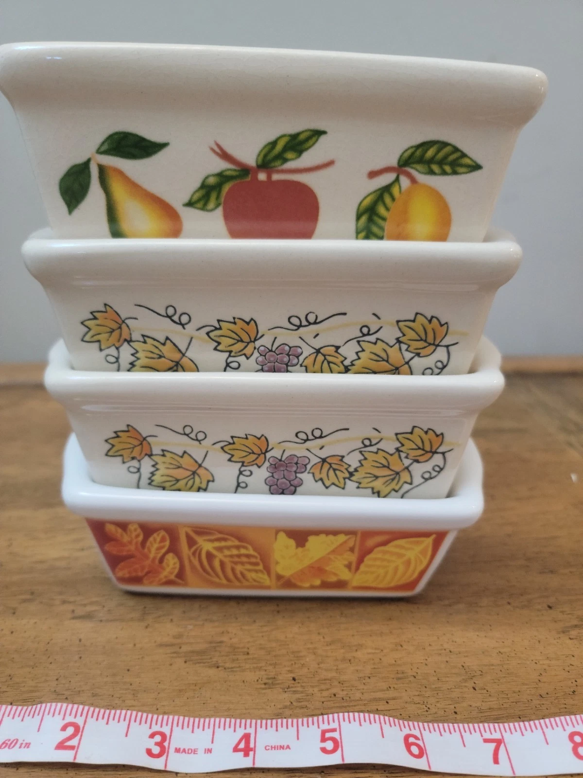 4 Garden Ridge Fall Theme, Ceramic Mini Bread Loaf Pans Great for Pumpkin Bread
Opens in a new windo