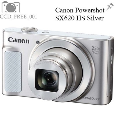 Canon Powershot SX620 HS Compact Digital Camera 20.2MP 25x Optical Zoom Silver