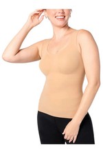 Evelyn  Bobbie Women's Seamless Smoothing Bra Cami Mica