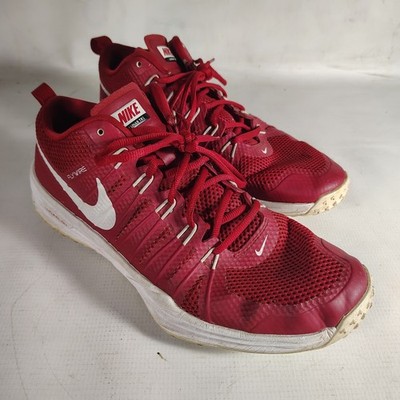 Nike Lunar TR1 Flywire Shoes Men s Size 11.5 Red White