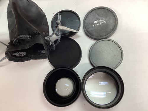 Digital High Definition 2x Telephoto Lens And 0.5X Wide Angle Lens Set