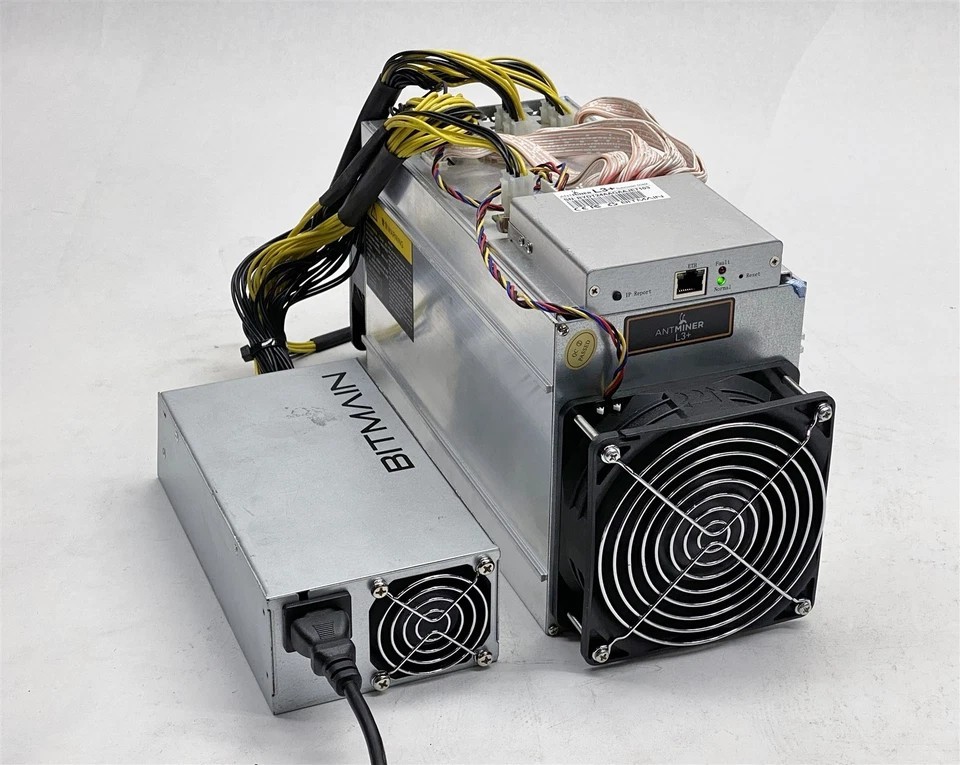 (値下中)ANTMINER L3+ BITMAIN マイニングマシン Refurbish Bitmain Antminer L3+ 504 MH/s Scrypt Miner LTC Miner
