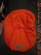 Cozy Cover Infant Carrier Car Seat Cover Red Insulated Baby Carrier Car Seat