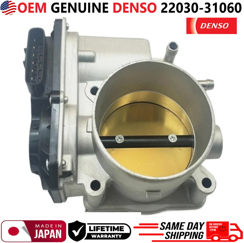 OEM Throttle Body For 2010-2019 Toyota 4Runner FJ Cruiser Tundra, 22030-31060 - Image 2 of 4