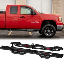 Chevrolet Side Steps Side Step Nerf Bars For 2007-2018 Chevy Silverado/Sierra1500 Extended/Double Cab
