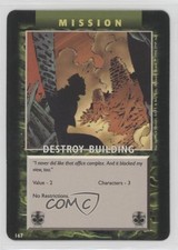 1995 Spawn - Power Cardz Trading Card Game Destroy Building #167