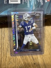 2025 Topps Chrome Daniel Jones Pulsar Refractor #132 Indianapolis Colts