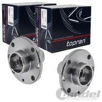 2X Topran Radnabe Vorne Beidseitig Passend FÜR Opel Astra Calibra Vectra