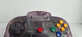 Nintendo 64 N64 Atomic Purple Wire Controller Tested Authentic New OEM Stick OEM