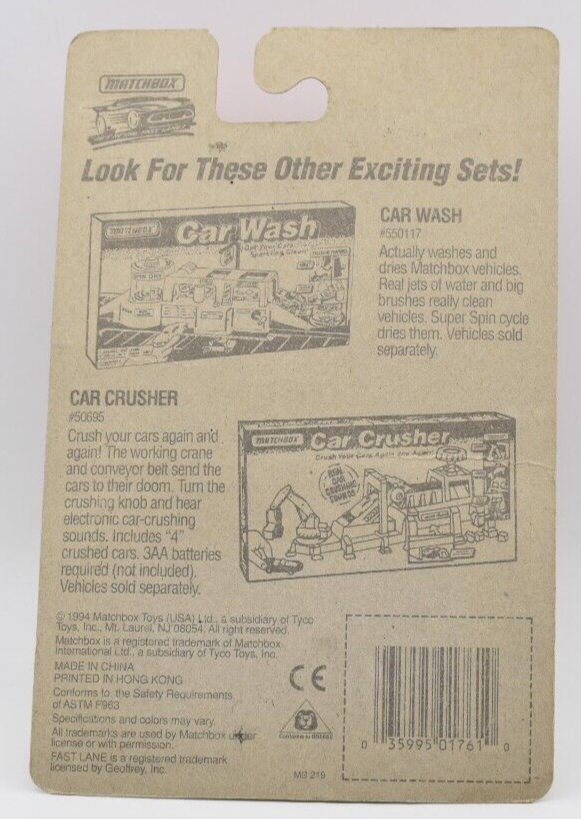 Matchbox Superfast #61 Nissan 300 ZX black. Made in China. blister