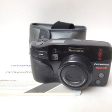 OLYMPUS Multi AF Super Zoom 3000 DLX Film Camera 38-110 Lens  Flash