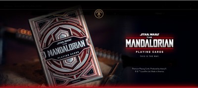 Star Wars The Mandalorian Playing Cards By Theory 11  New & Sealed!