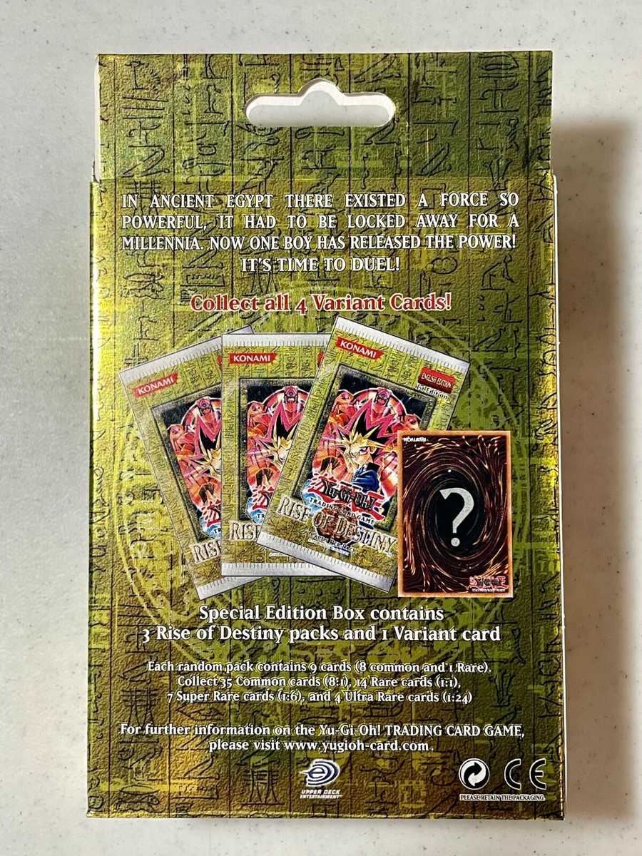 遊戯王 RISE OF DESTINY SPECIAL EDITION 英語版 YuGiOh Rise of Destiny Special Edition SE 1st Edition 3
