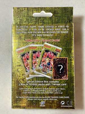 遊戯王 RISE OF DESTINY SPECIAL EDITION 英語版 YuGiOh Rise of Destiny Special Edition SE 1st Edition 3