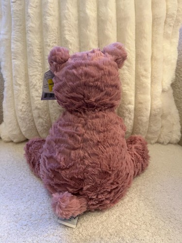 Jellycat BNWT "I am Fuddlewuddle Hippo" Pink Retired Rare Very Soft Plush - Picture 4 of 9