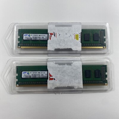 SAMSUNG 1GB 1Rx8 PC3-10600U-09-10-AO M378B2873FHO-CH9 MEMORY RAM