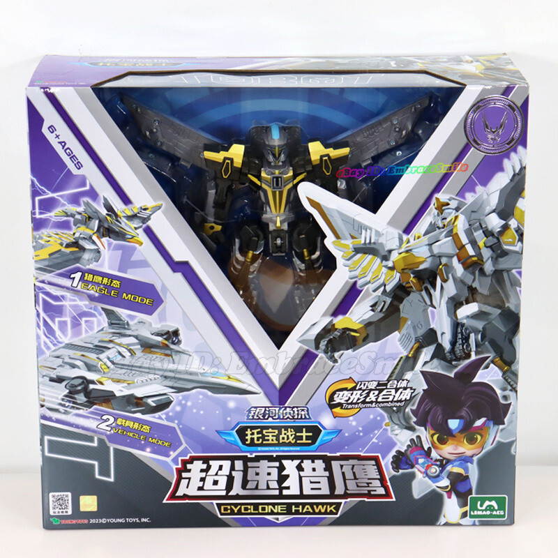 TOBOT V GD Silver Cyclone Hawk Transform Robot Vehicle Jet Plane