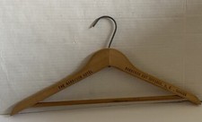Wood Coat Hanger Hotel Harrison Hot Springs Canada B.C. Vtg