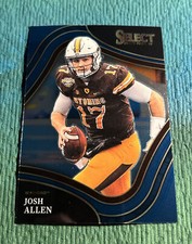 2022 Panini Select Draft Picks Field Level SP Josh Allen #169 Buffalo Bills