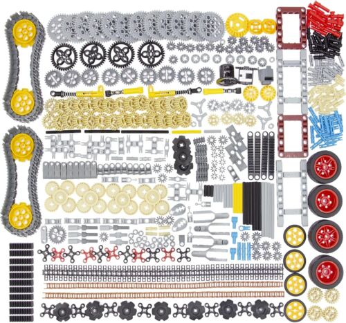 852pcs Technic Parts Set - Gears, Axles & Connectors for LEGO Technic Builds - Picture 3 of 9
