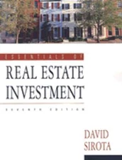 Essentials of Real Estate Investment by David Sirota: Used