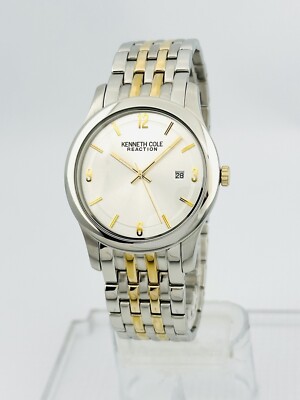 Kenneth Cole KC3642 Silver White Dial Bicolour Stainless  display picture 2