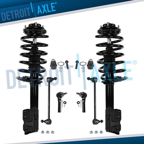 Spring Joint Compass Front Struts & Spring Sway Bars Tie Rods Ball Joints for Jeep Patriot ...