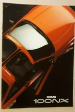 Nissan 100 NX Sunny Coupe Brochure 1990 - 1.6 SLX  2.0 GTi